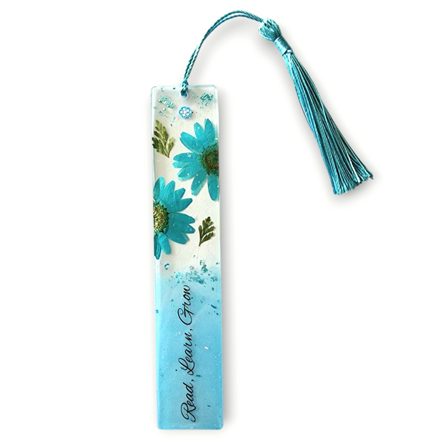 Real Flowers Resin Bookmarks|CHOOSE COLOUR