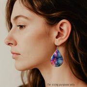 Rainbow Teardrop Earrings I series III