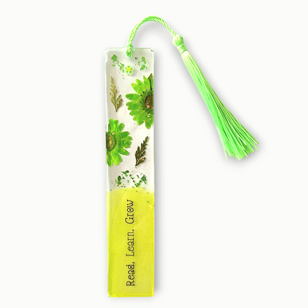 Real Flowers Resin Bookmarks|CHOOSE COLOUR
