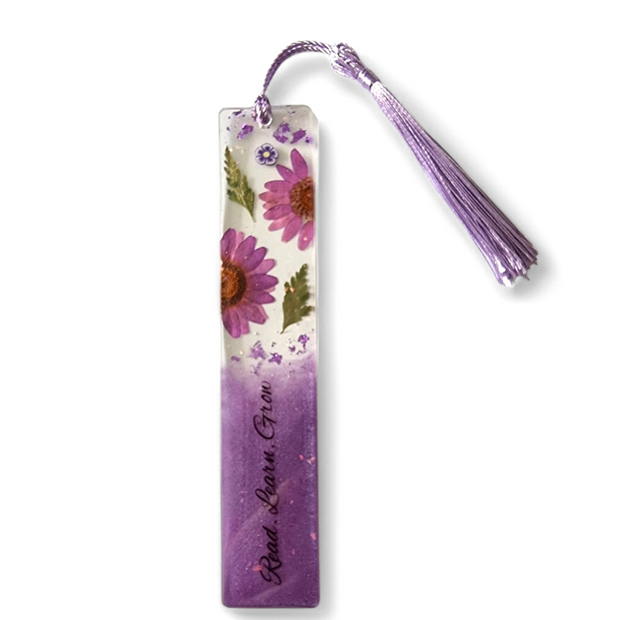 Real Flowers Resin Bookmarks|CHOOSE COLOUR